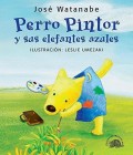 Perro pintor y sus elefantes azules