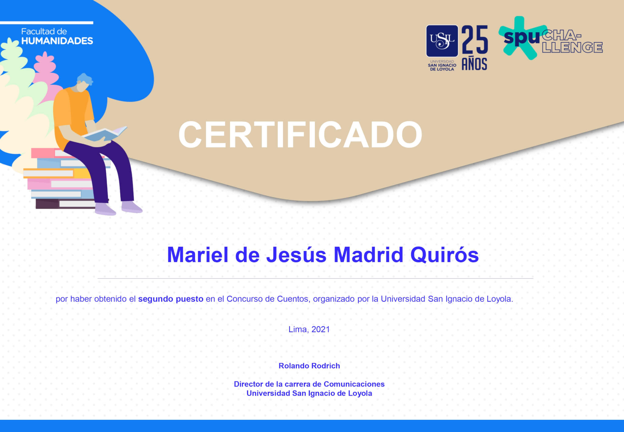 RECONOCIMIENTO USIL - UCAL
