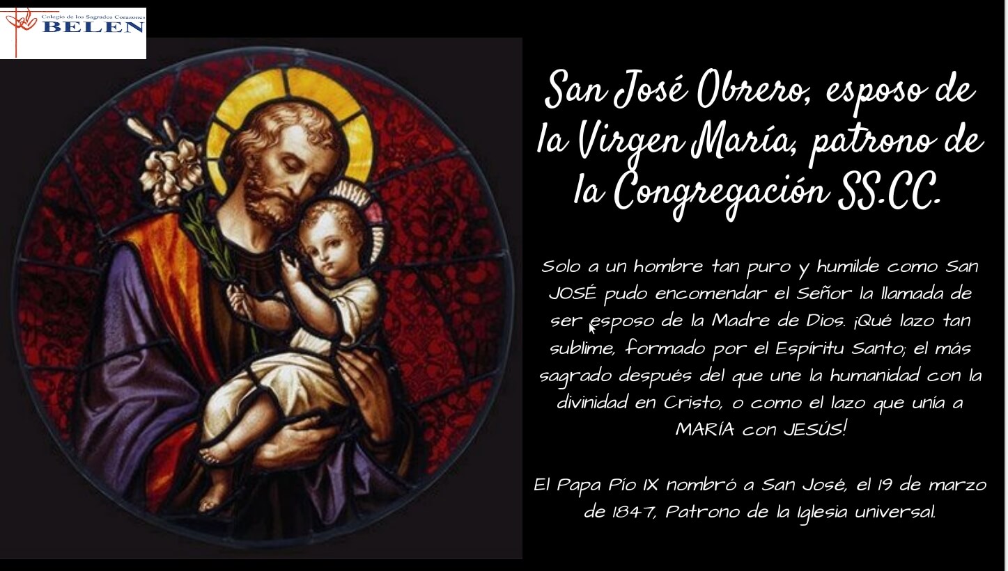 Celebración del dia de San José Colegio de los Sagrados Corazones Belén Celebración del dia de San José Colegio de los Sagrados Corazones Belén