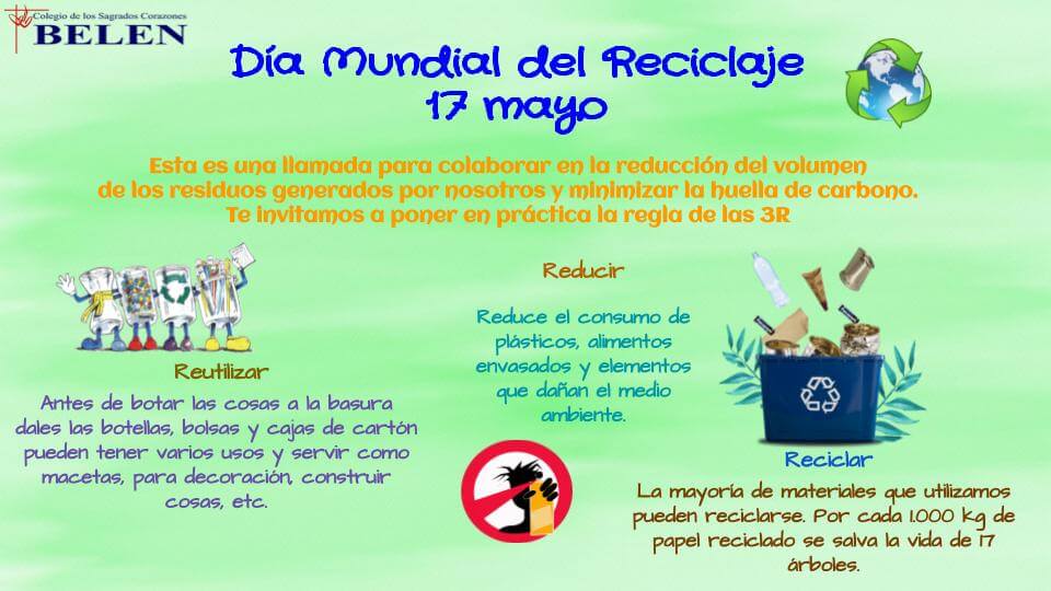 DÍA MUNDIAL DEL RECICLAJE