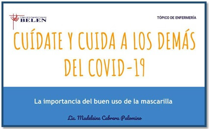 Boletín Nº 4 del Dpto. de Salud. CUÍDATE Y CUIDA A LOS DEMÁS DEL COVID-19.